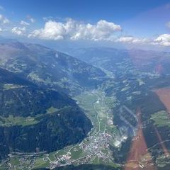 Verortung via Georeferenzierung der Kamera: Aufgenommen in der Nähe von Gemeinde Mayrhofen, Österreich in 3400 Meter